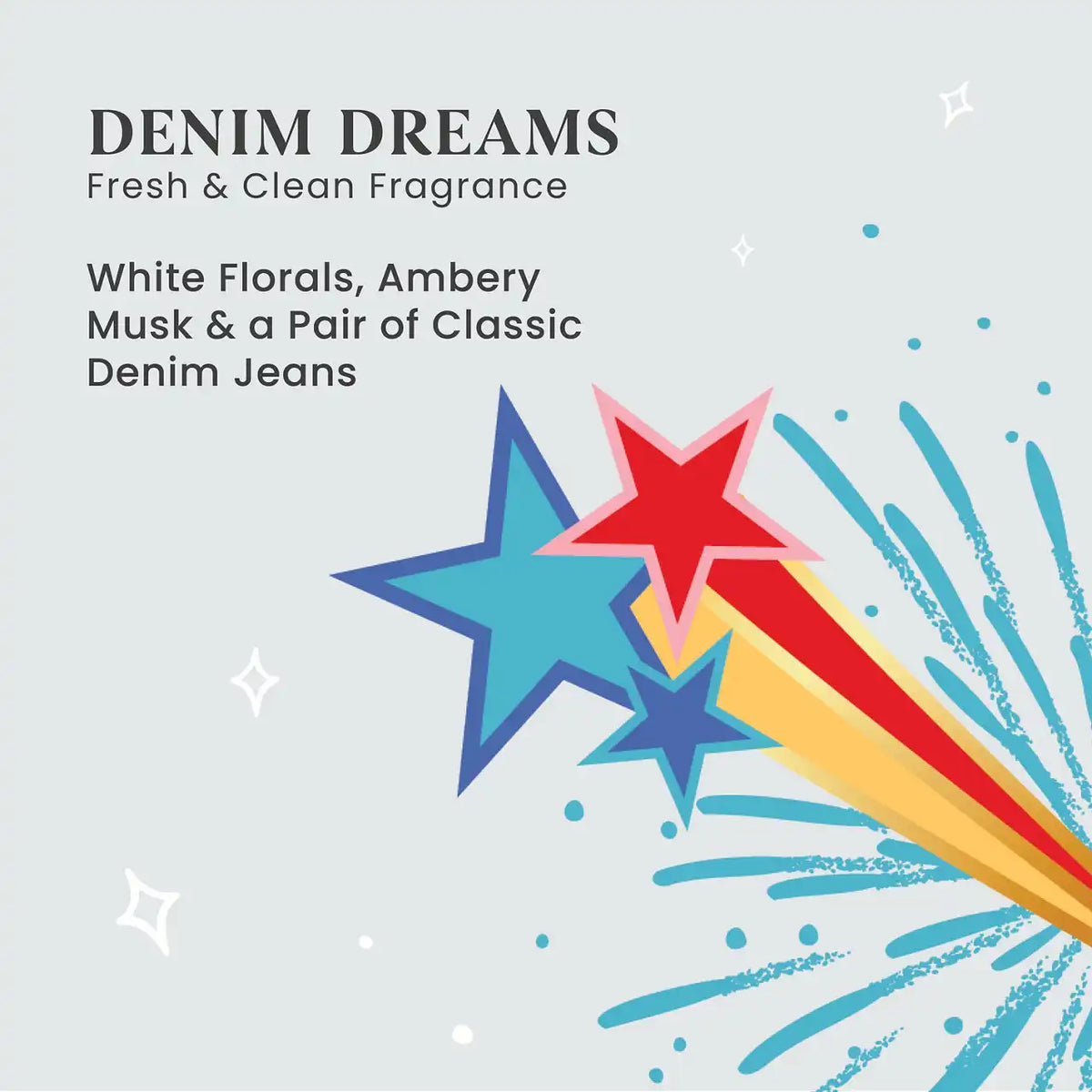 Denim Dreams Medium Signature Pillar Candles