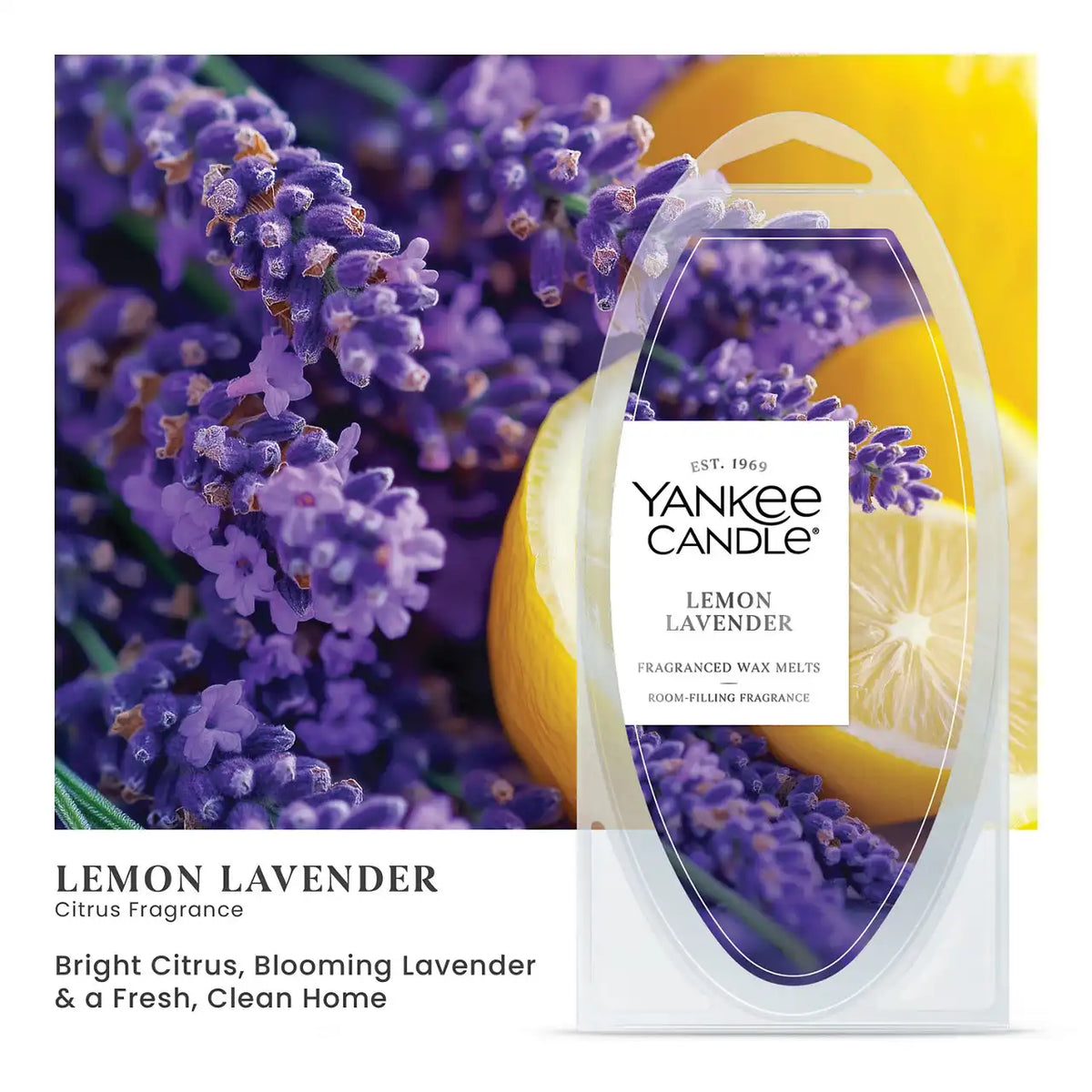 Lemon Lavender Wax Melts 6-Packs
