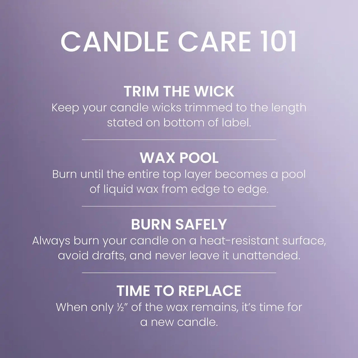 Dried Lavender & Oak 3-Wick Candle