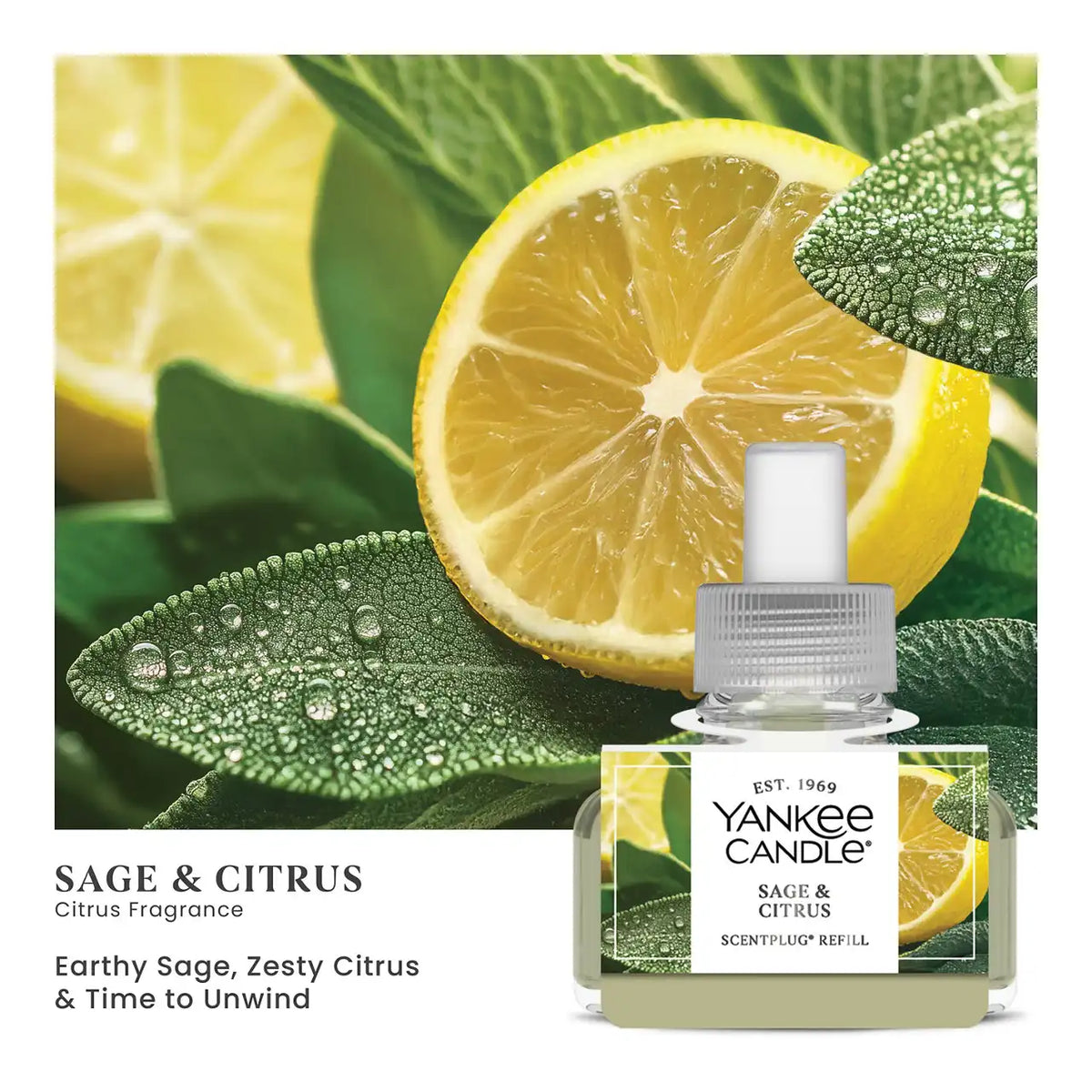 Sage & Citrus ScentPlug® Refill