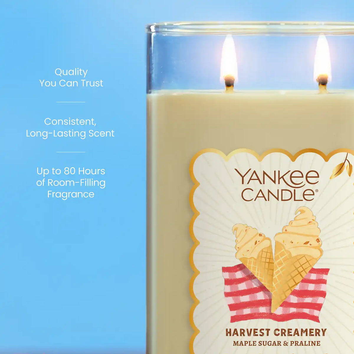 Harvest Creamery Large Tumbler Candle