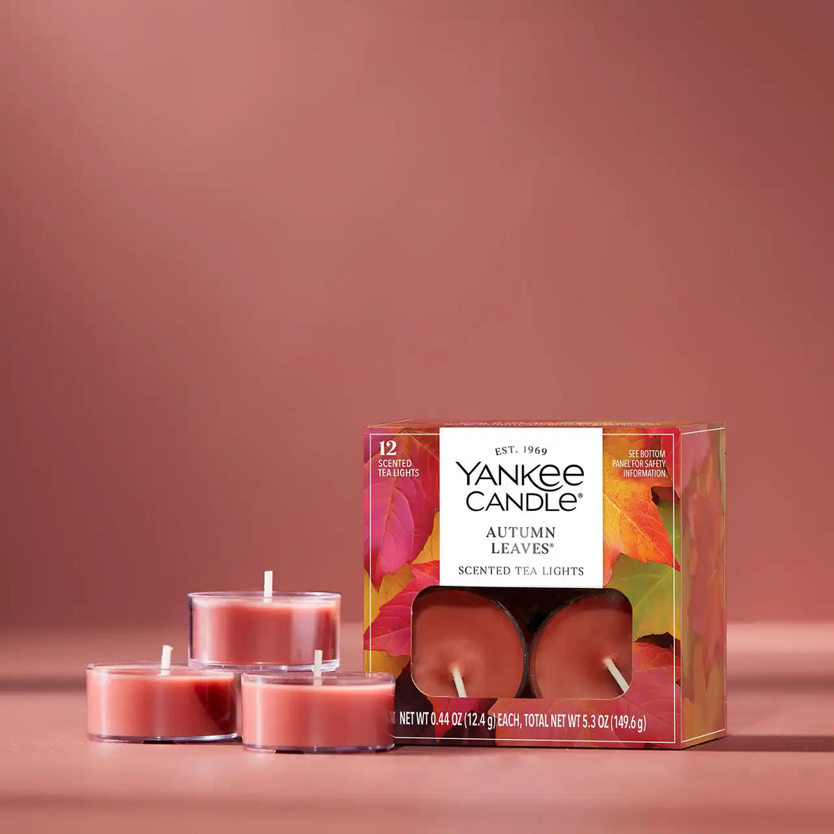 Autumn Leaves® Tea Light Candle
