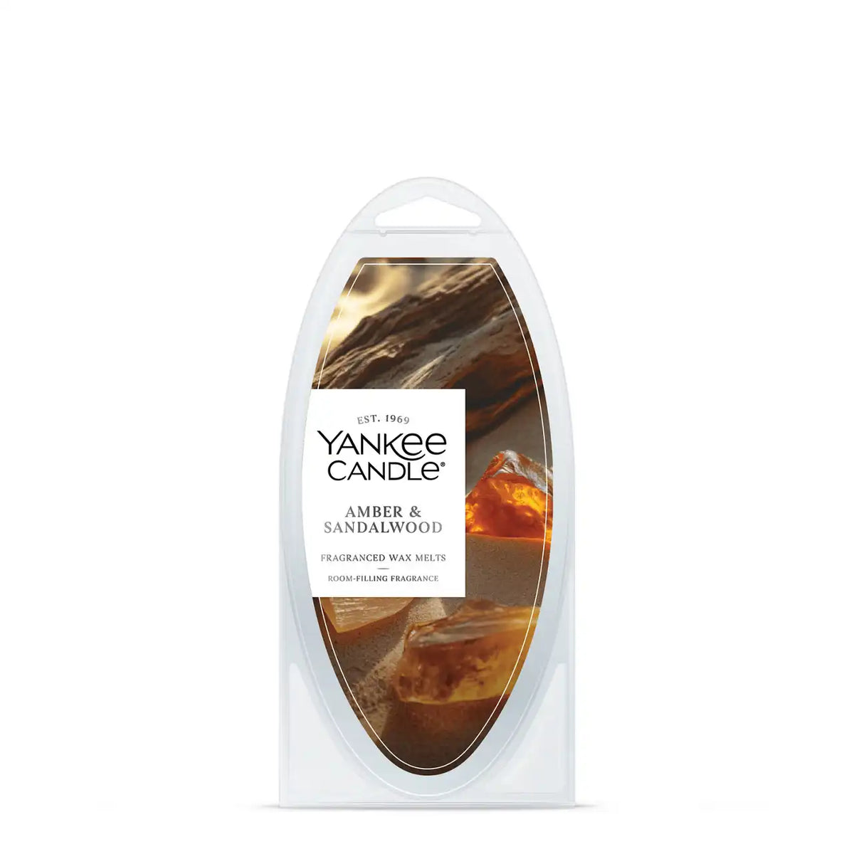 Amber & Sandalwood Wax Melts 6-Packs