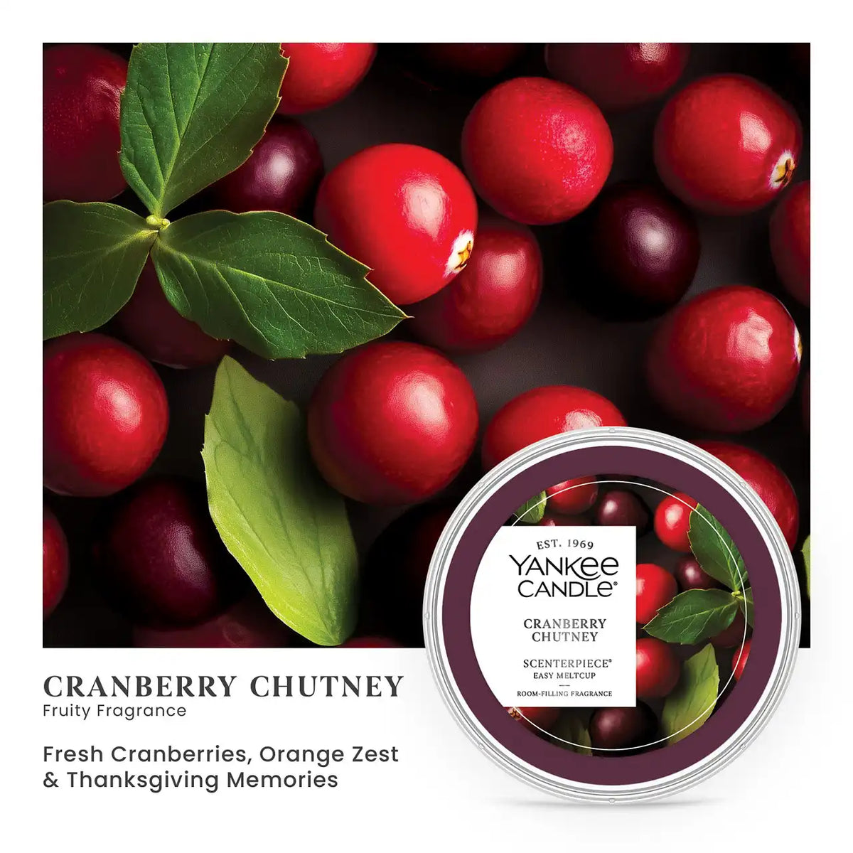 Cranberry Chutney Easy MeltCup