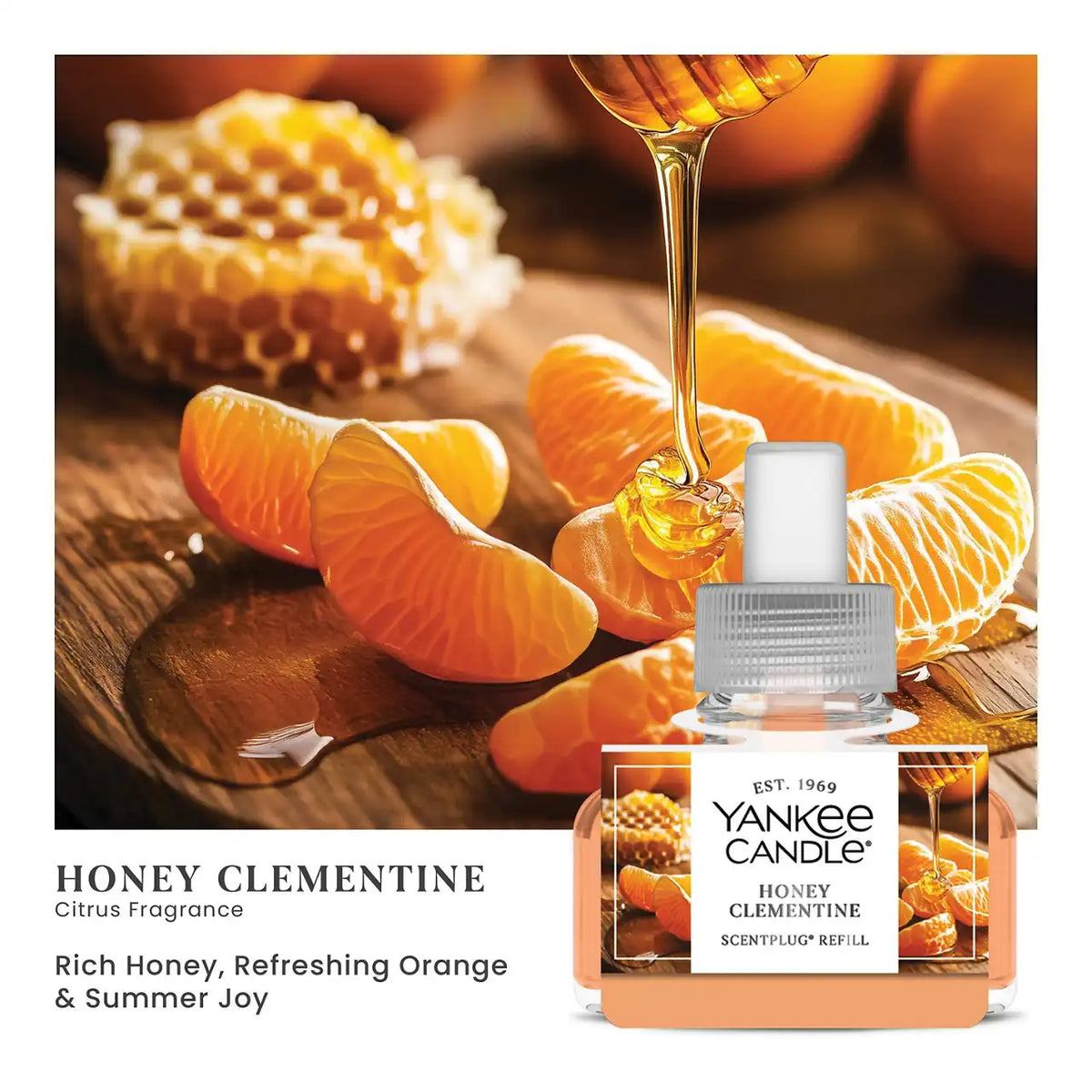 Honey Clementine ScentPlug® Refill
