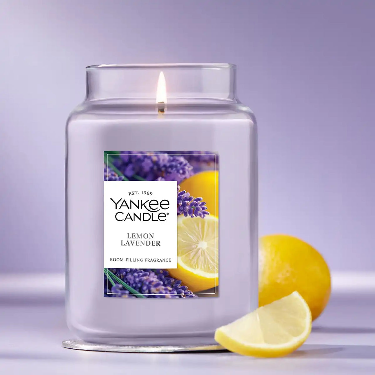 Lemon Lavender Original Large Jar Candle