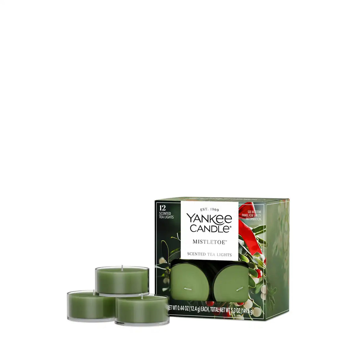 Mistletoe™ Tea Light Candles
