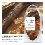 Amber & Sandalwood Wax Melts 6-Packs