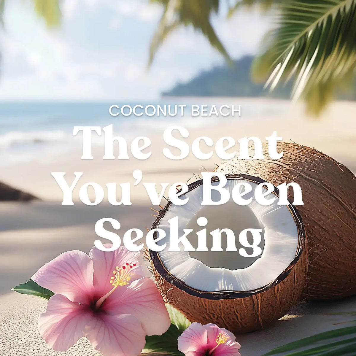 Coconut Beach Original Large Jar Candle