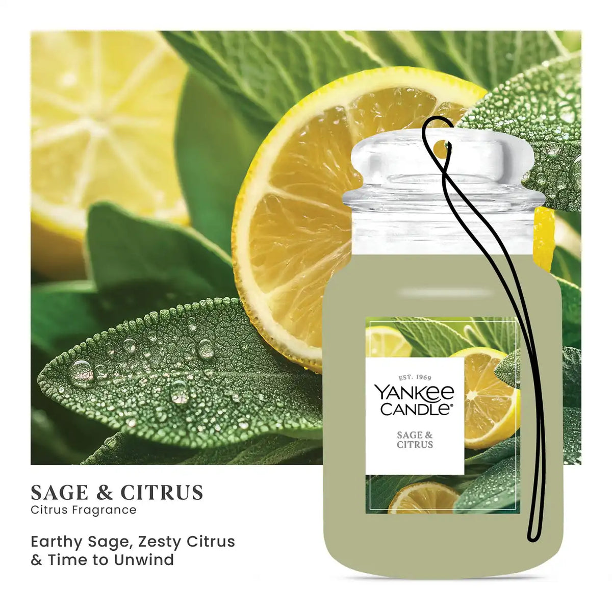 Sage & Citrus Car Jar®
