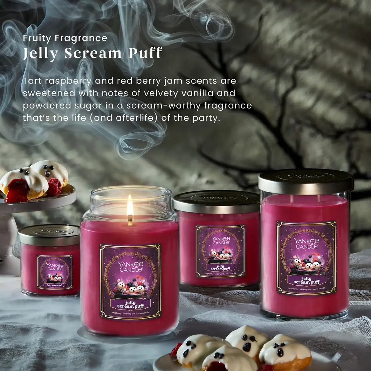 Jelly Scream Puff 3-Wick Candle