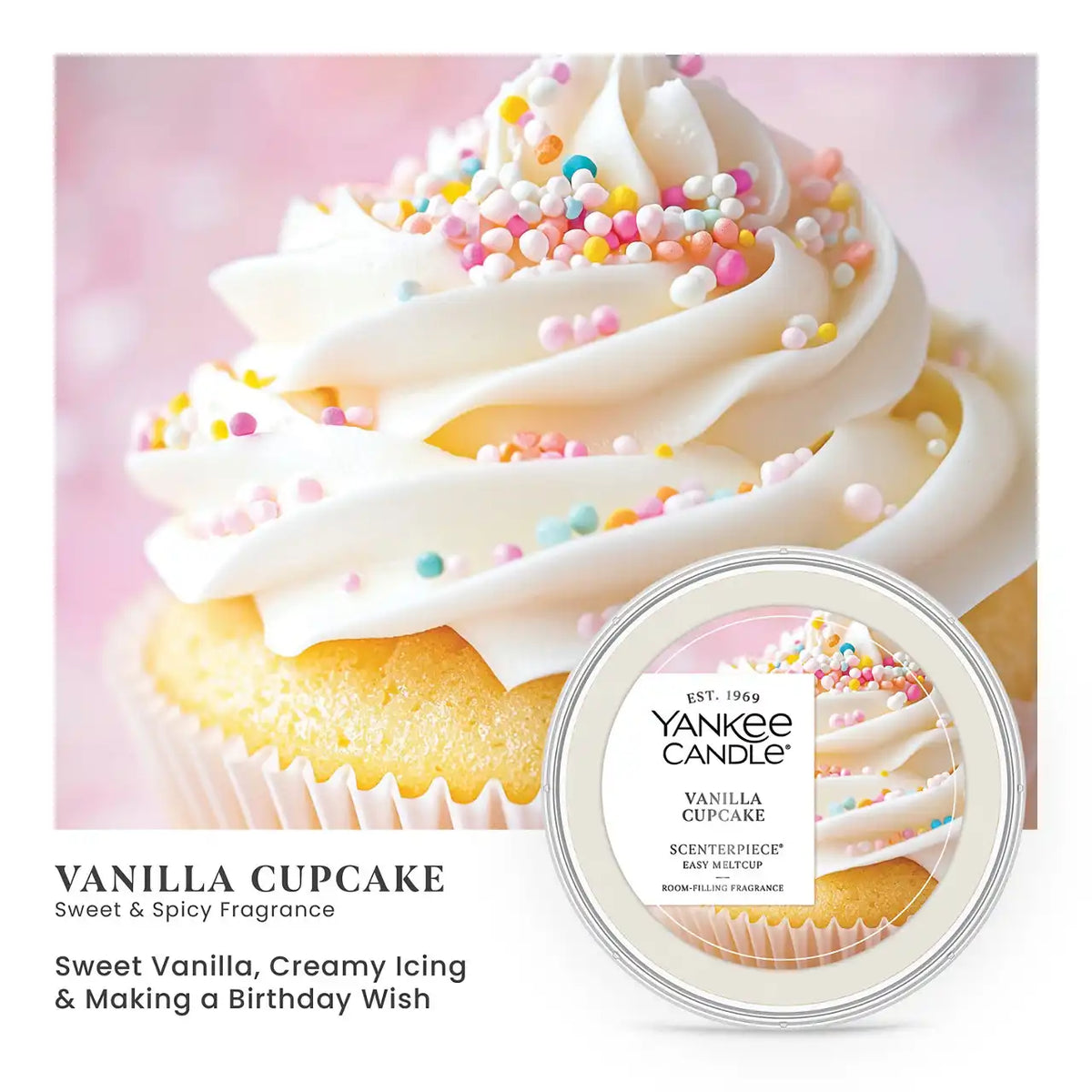 Vanilla Cupcake Easy MeltCup