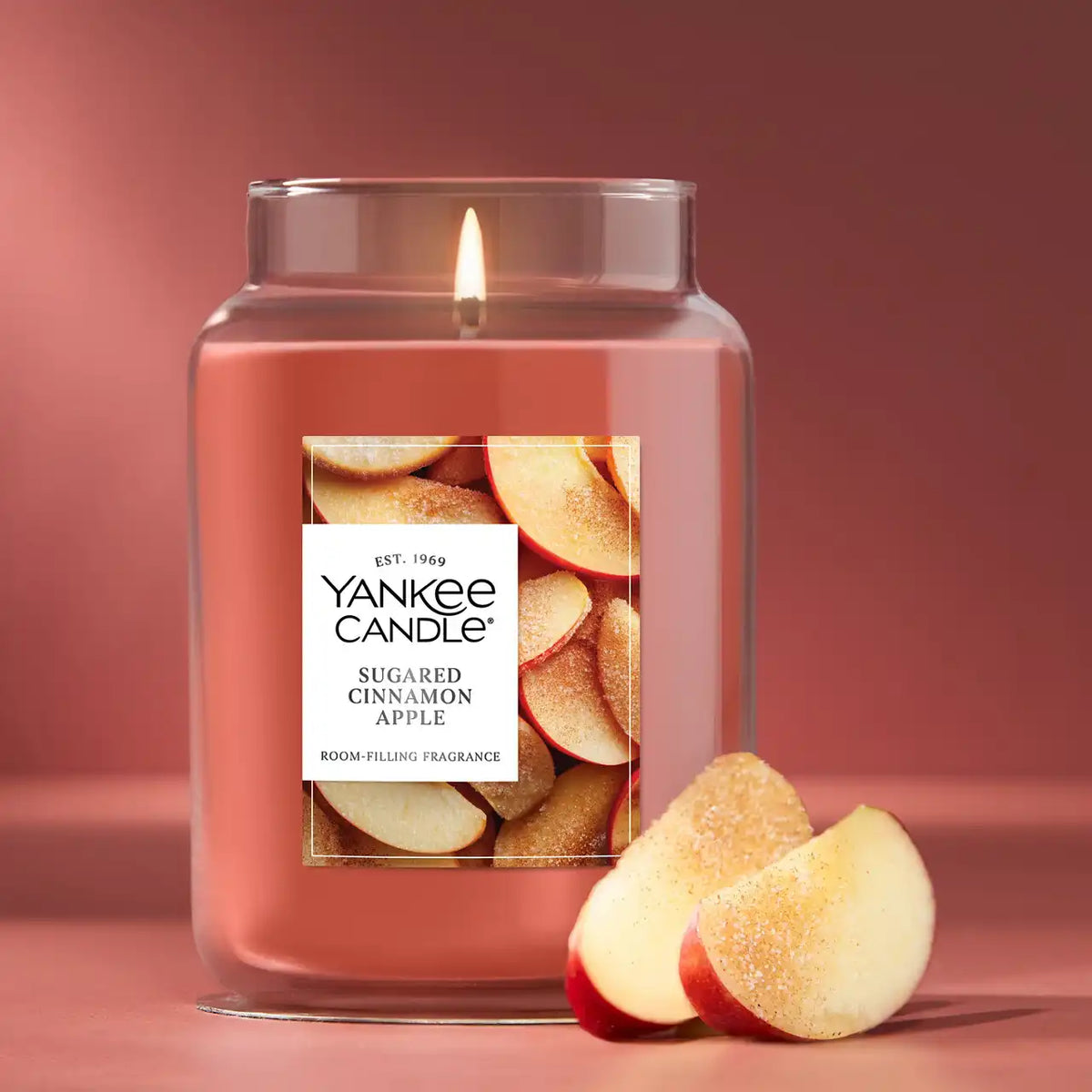 Sugared Cinnamon Apple Original Large Jar Candle
