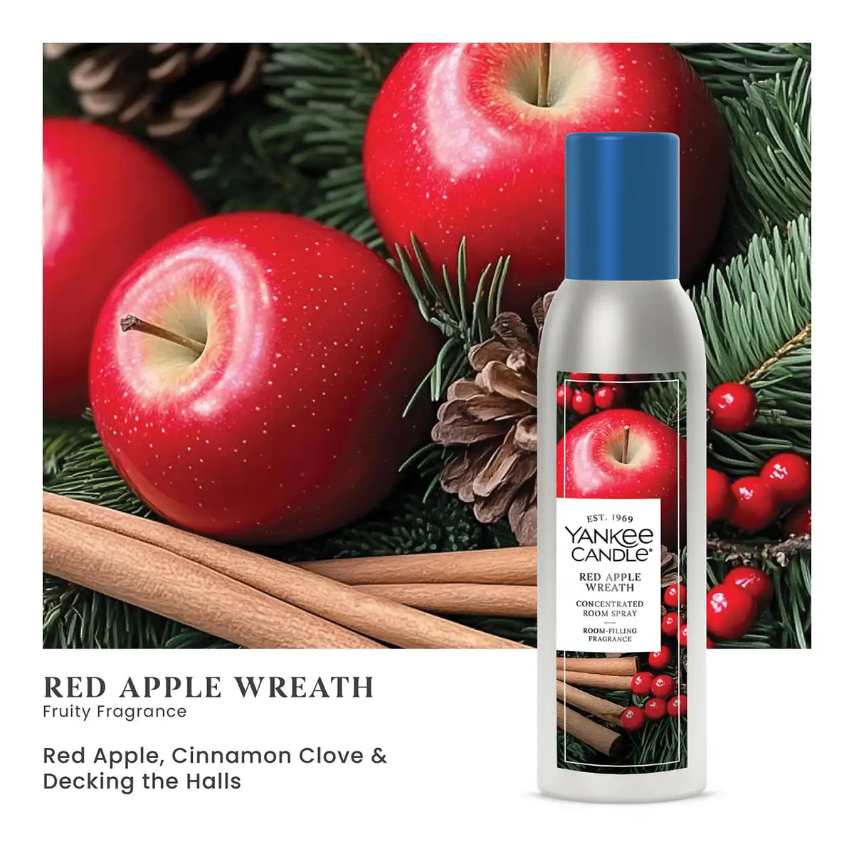 Red Apple Wreath Concentrated Room Spray