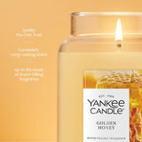 Golden Honey Original Large Jar Candle