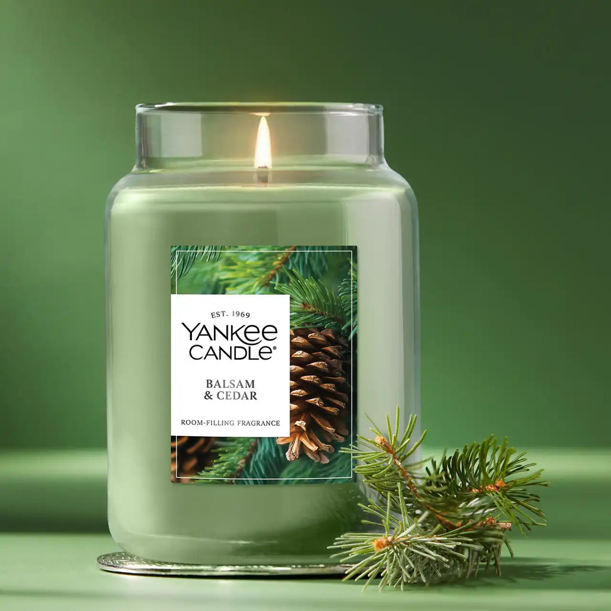Balsam & Cedar Original Large Jar Candle