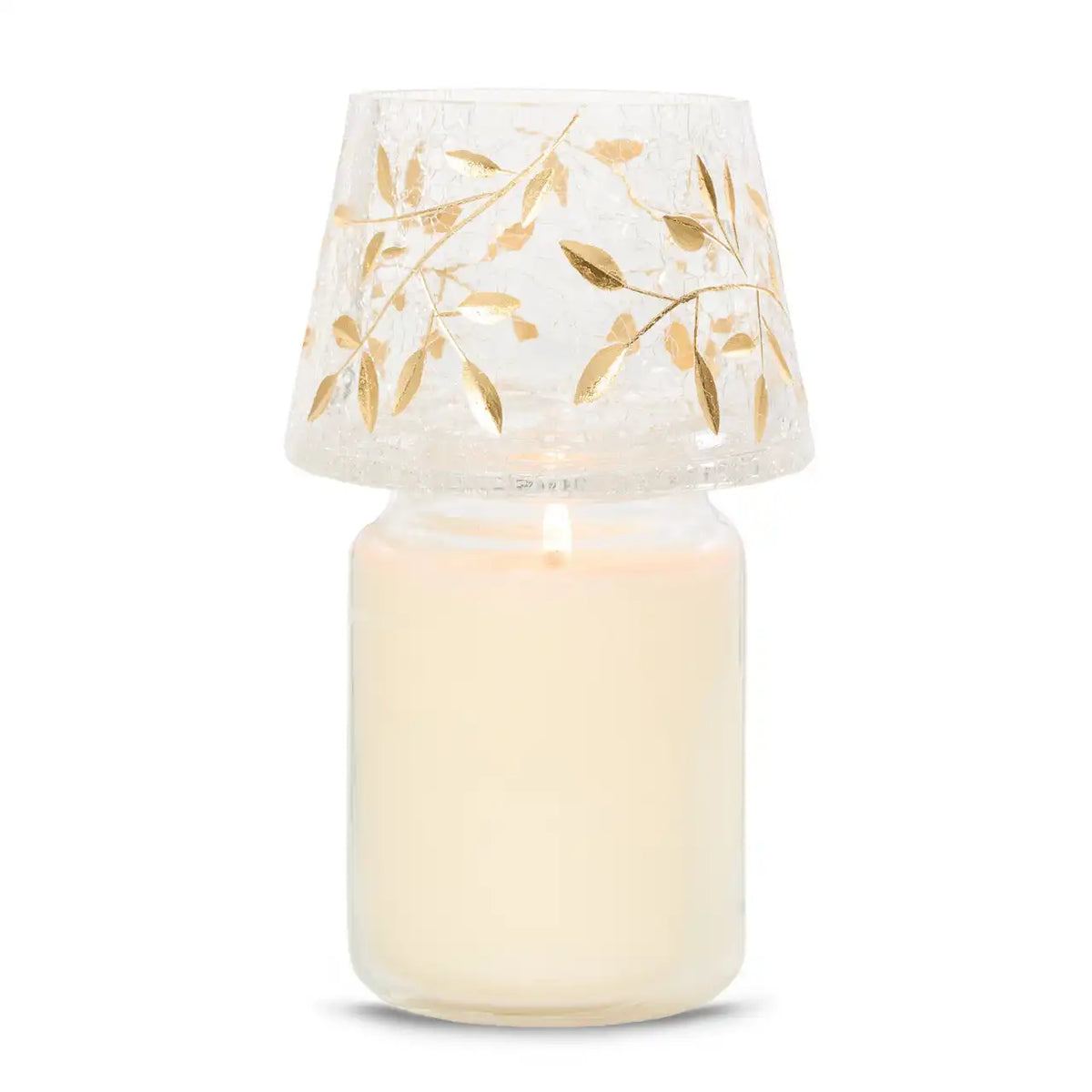 Gold Blossom Jar Candle Shade Jar Candle Shades