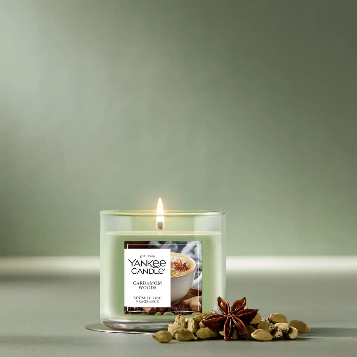 Cardamom Woods Small Tumbler Candle