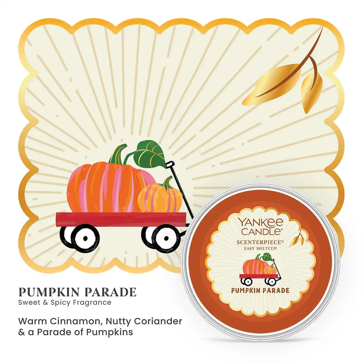Pumpkin Parade Easy MeltCup