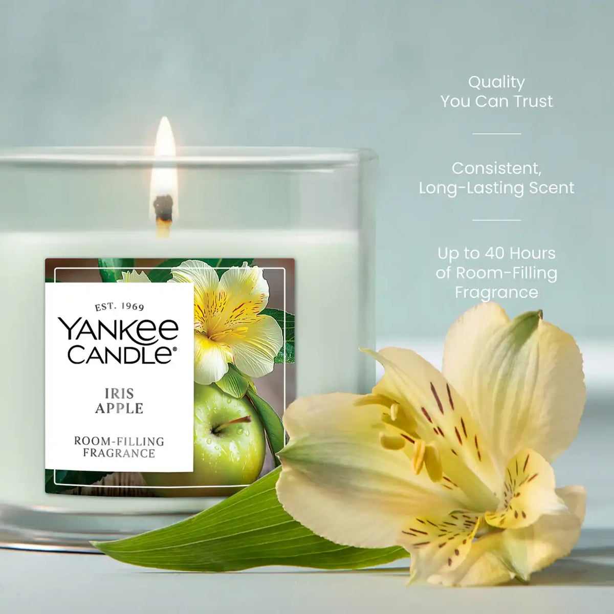 Iris Apple Small Tumbler Candle