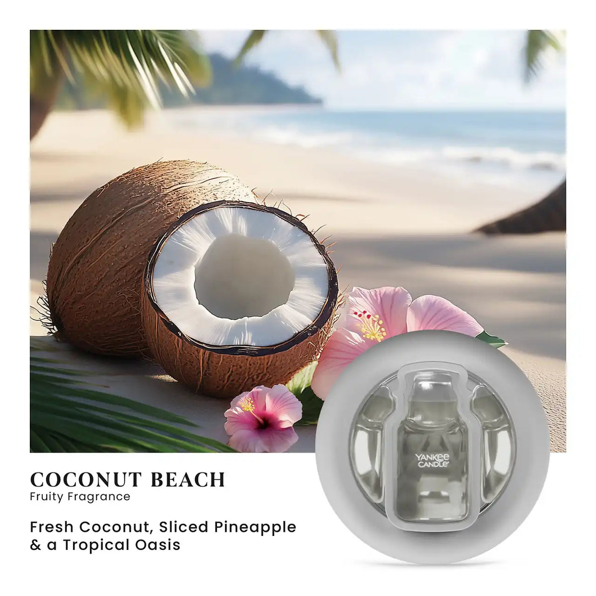 Coconut Beach Smart Scent™ Vent Clip