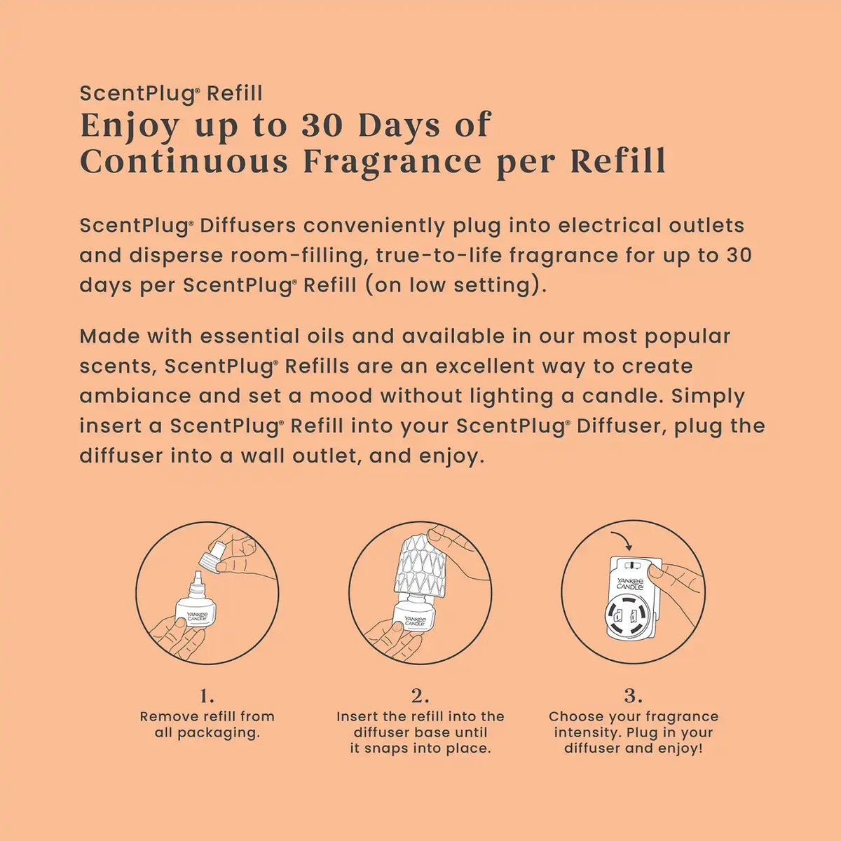 Tangerine & Vanilla ScentPlug® Refill