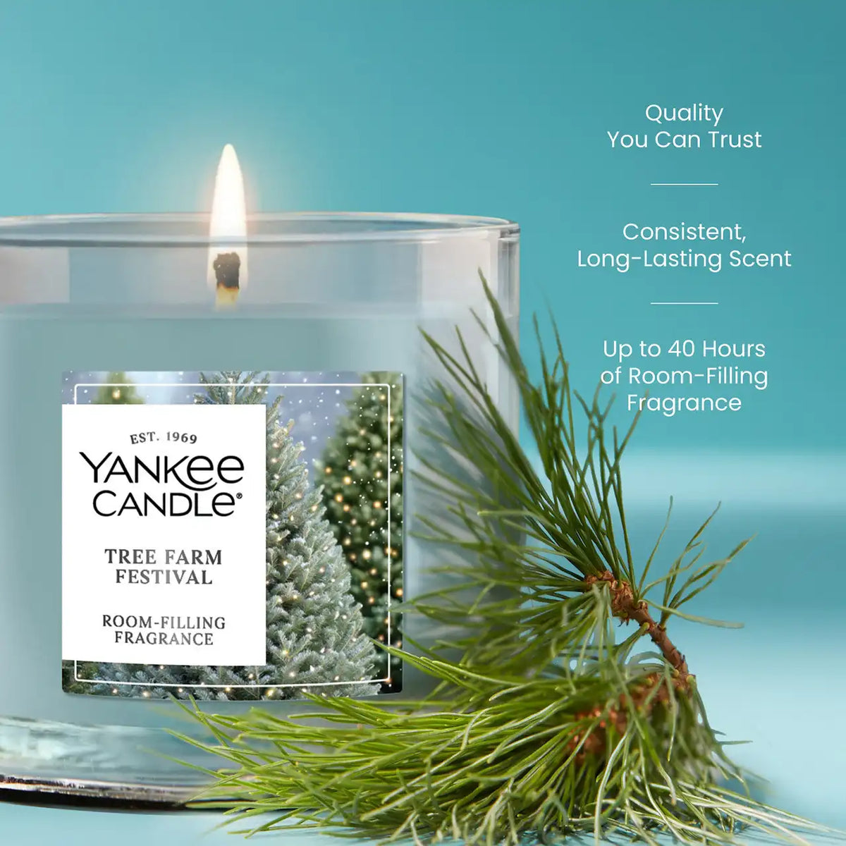 Tree Farm Festival Small Tumbler Candle