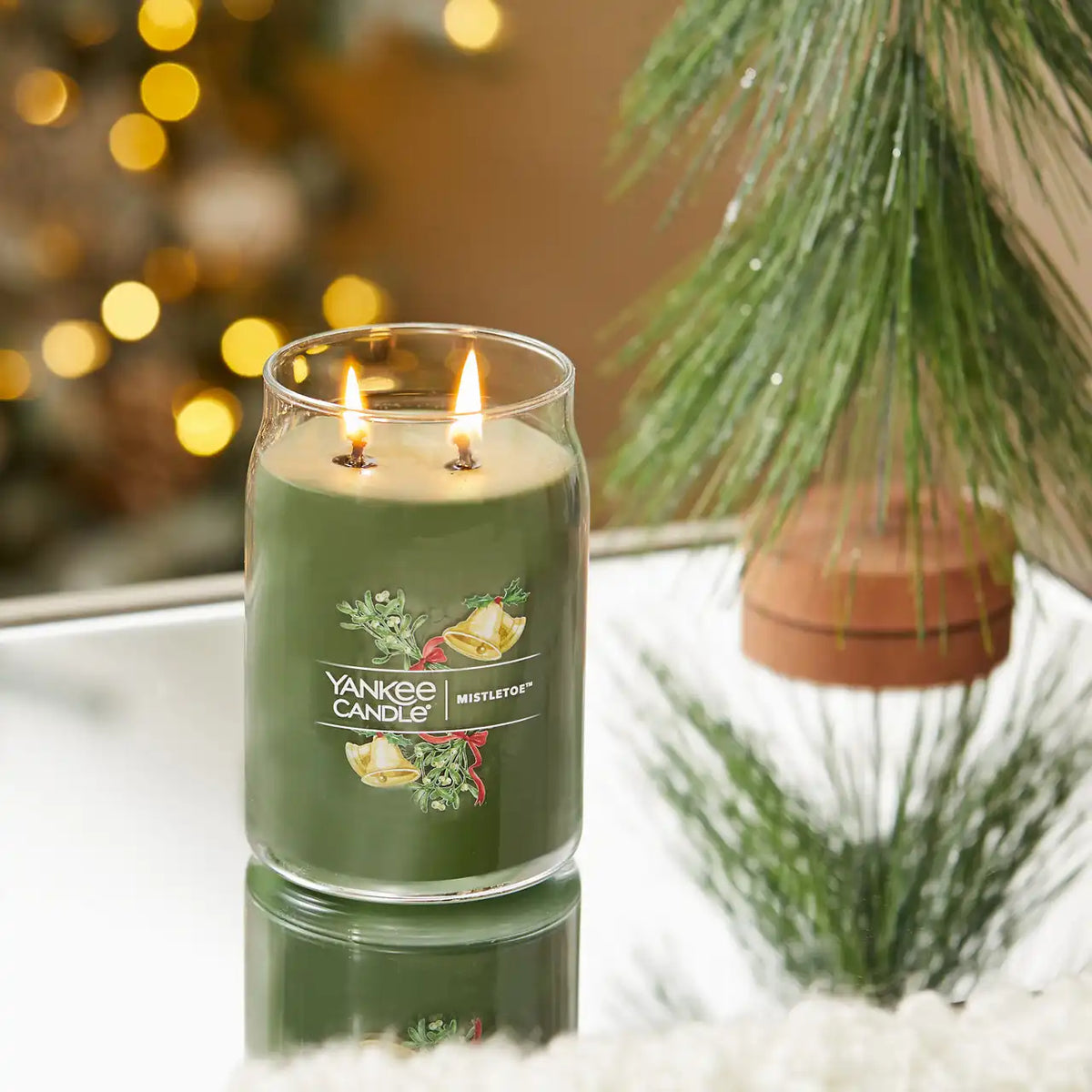 Mistletoe™ Signature Large Jar Candle