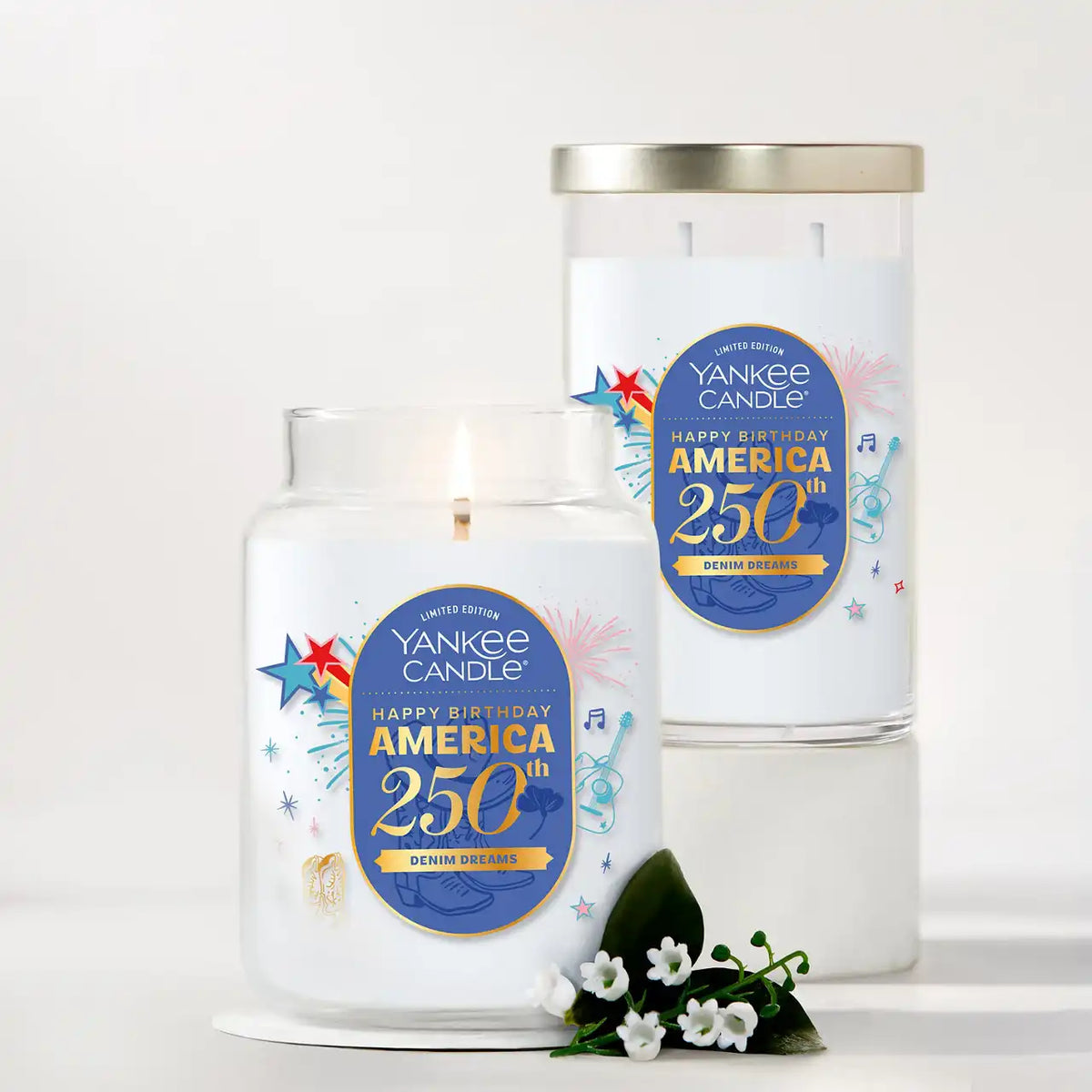 Denim Dreams Original Large Jar Candle