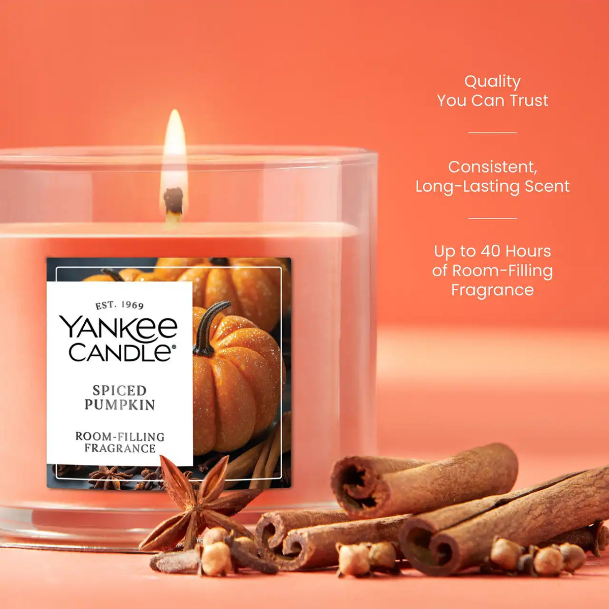 Spiced Pumpkin Small Tumbler Candle