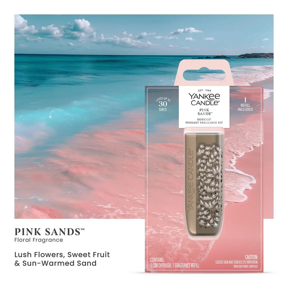 Pink Sands™ Pendant Leaf Sidekick® Pendant Fragrance Kit