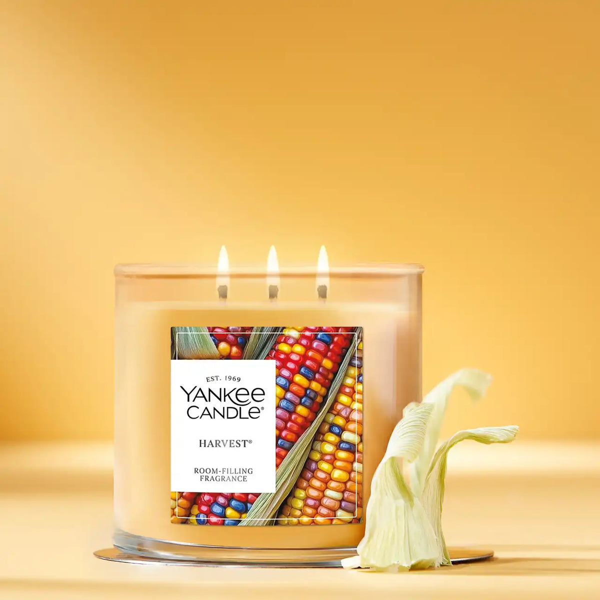 Harvest® 3-Wick Candle