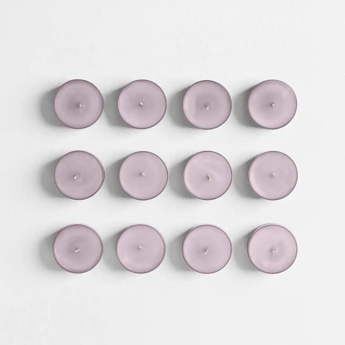 Dried Lavender & Oak Tea Light Candles