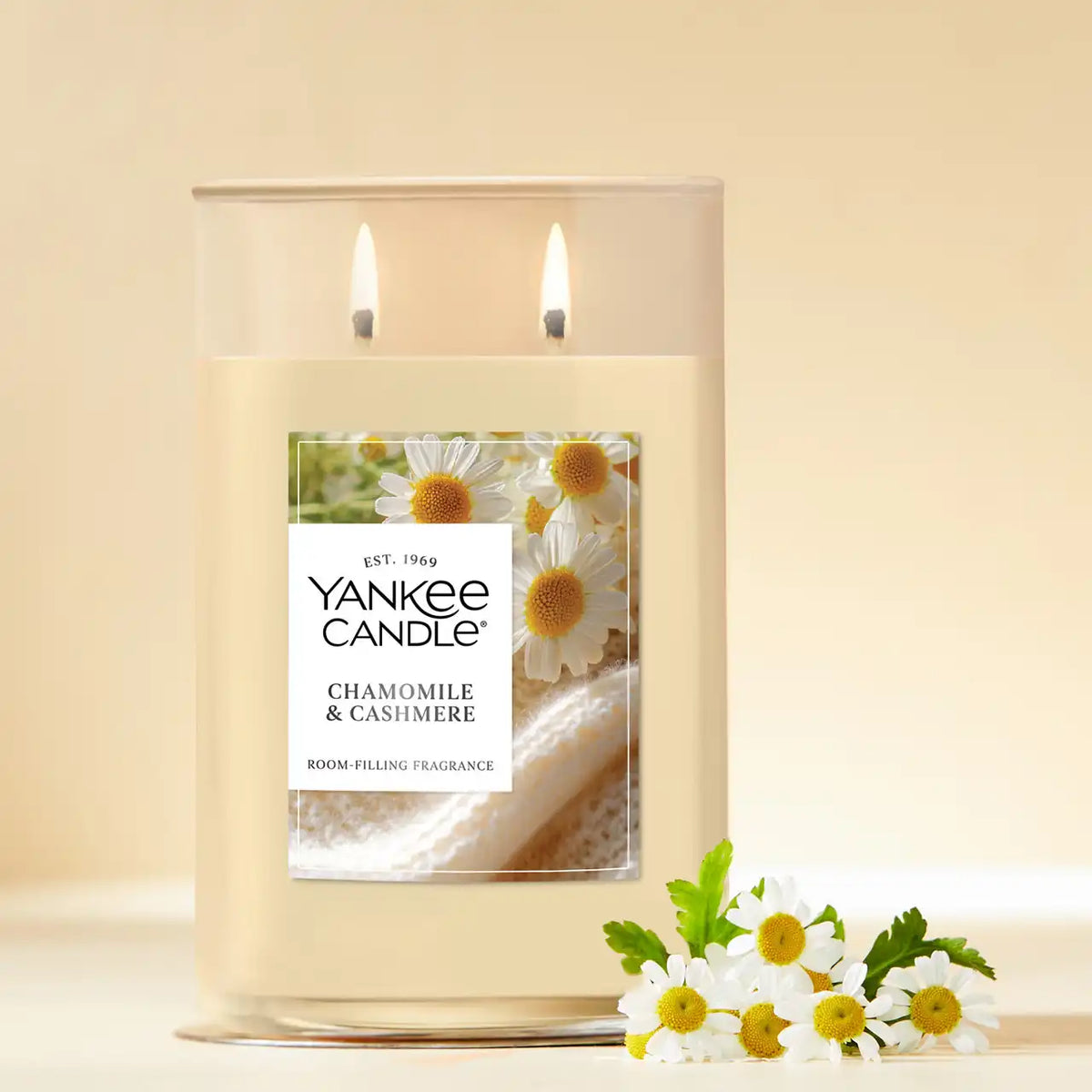 Chamomile & Cashmere Large Tumbler Candle