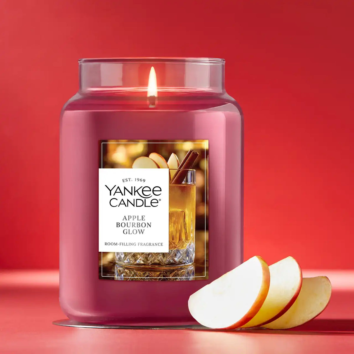 Apple Bourbon Glow Original Large Jar Candle