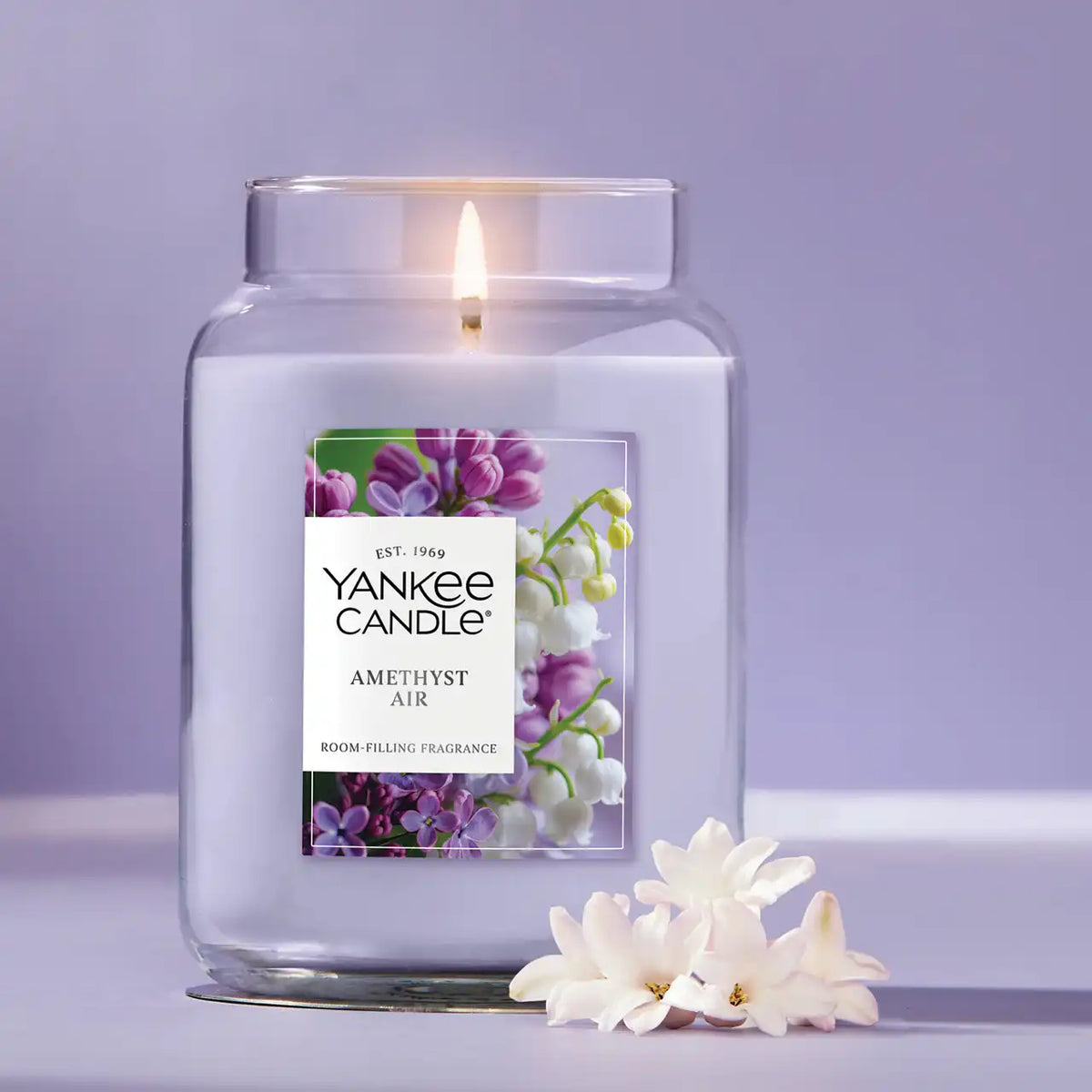 Amethyst Air Original Large Jar Candle