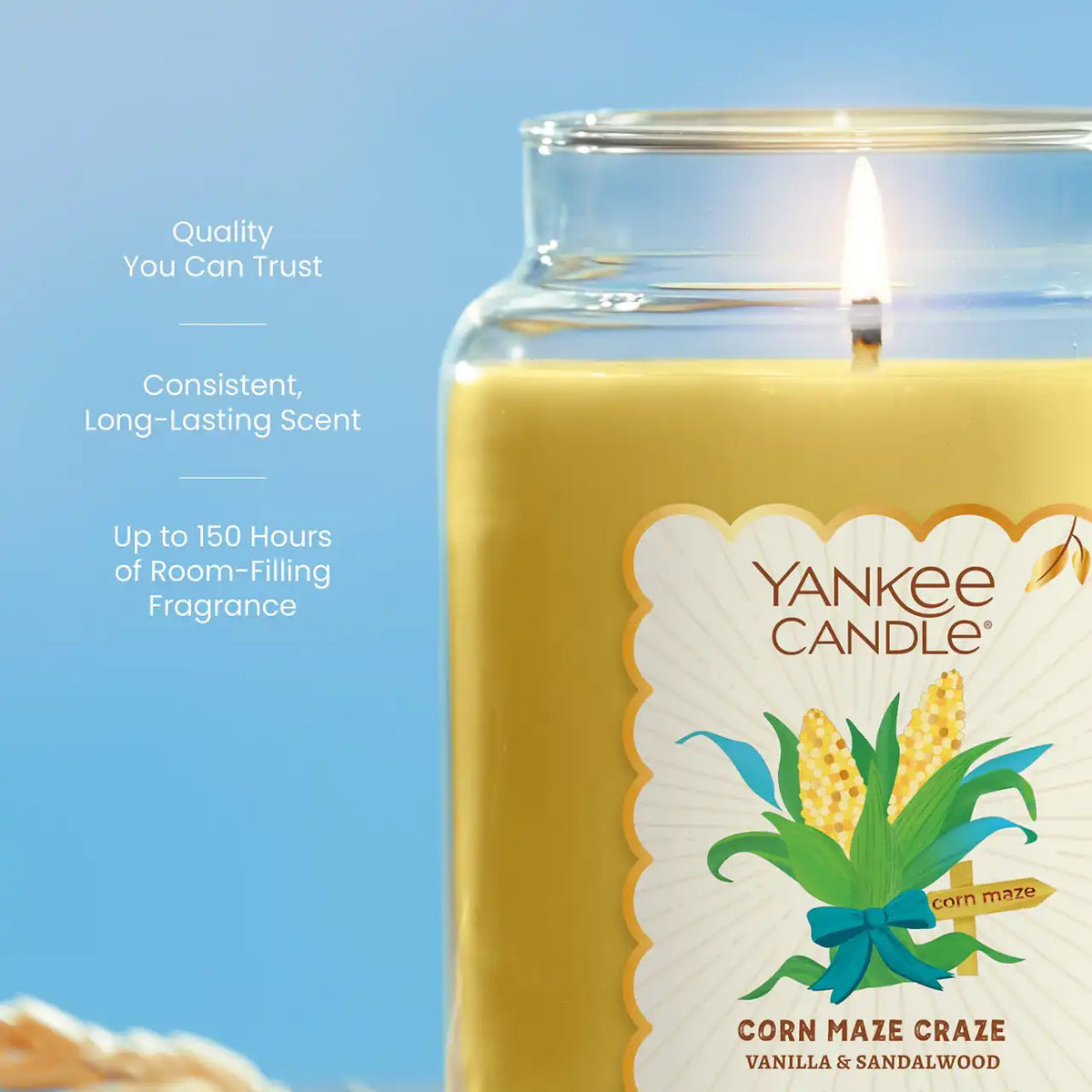 Corn Maze Craze Original Large Jar Candle