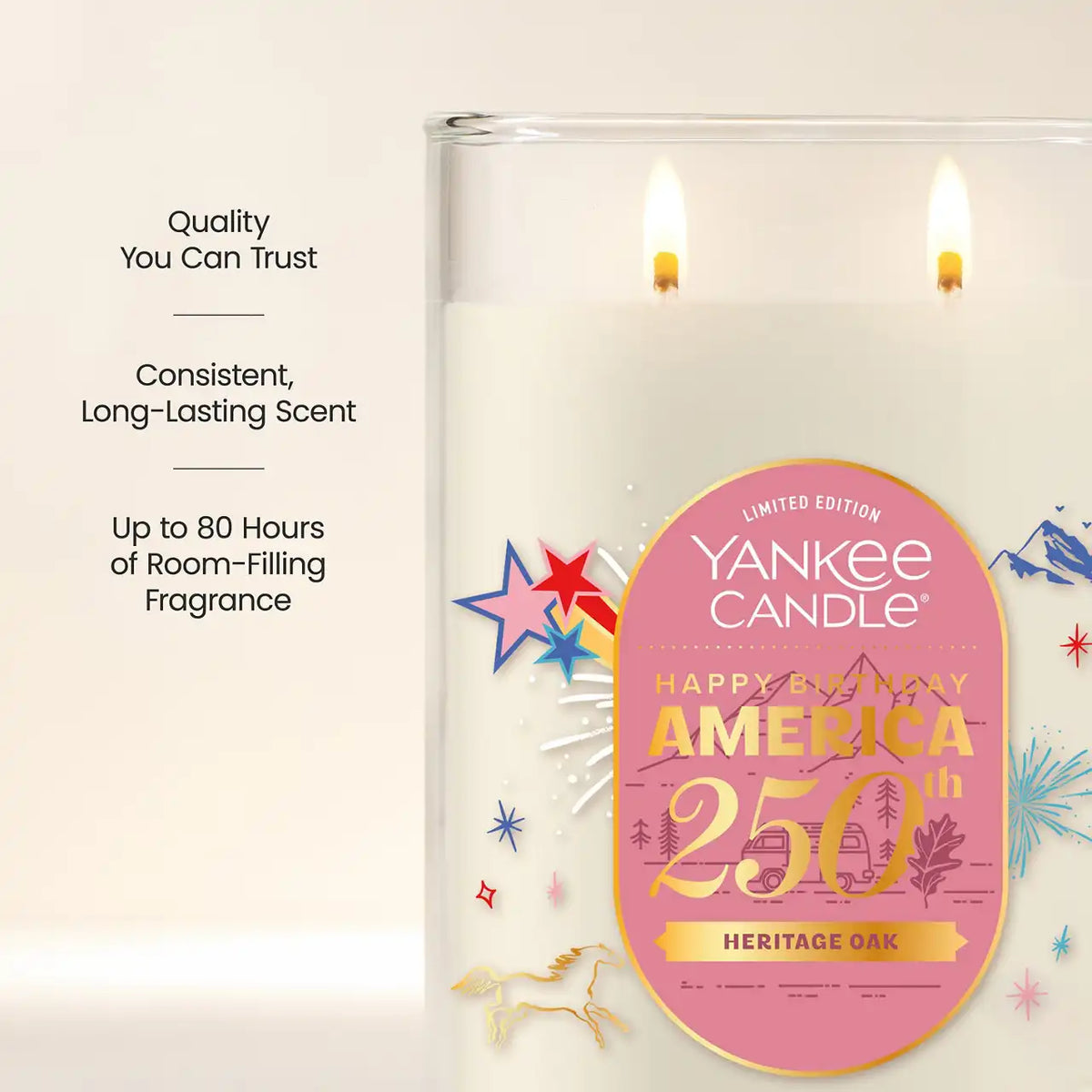 Heritage Oak Large Tumbler Candle