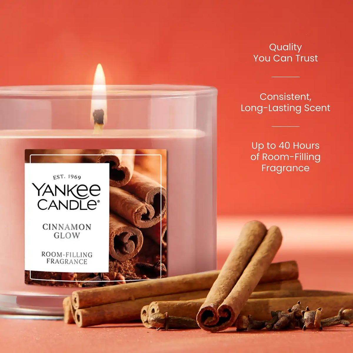 Cinnamon Glow Small Tumbler Candle