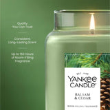 Balsam & Cedar Original Large Jar Candle