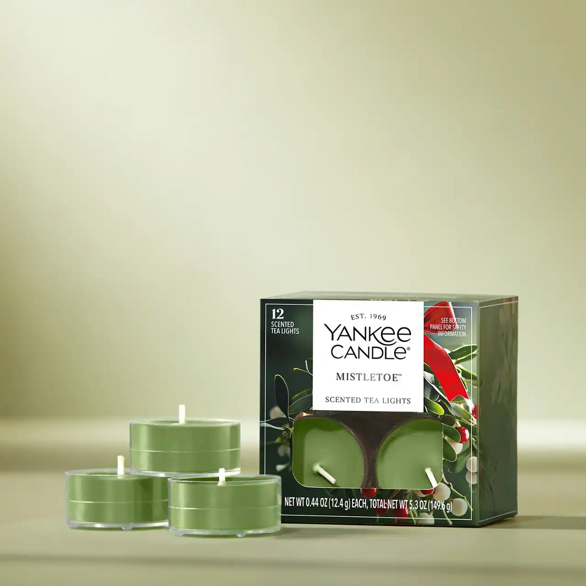 Mistletoe™ Tea Light Candles
